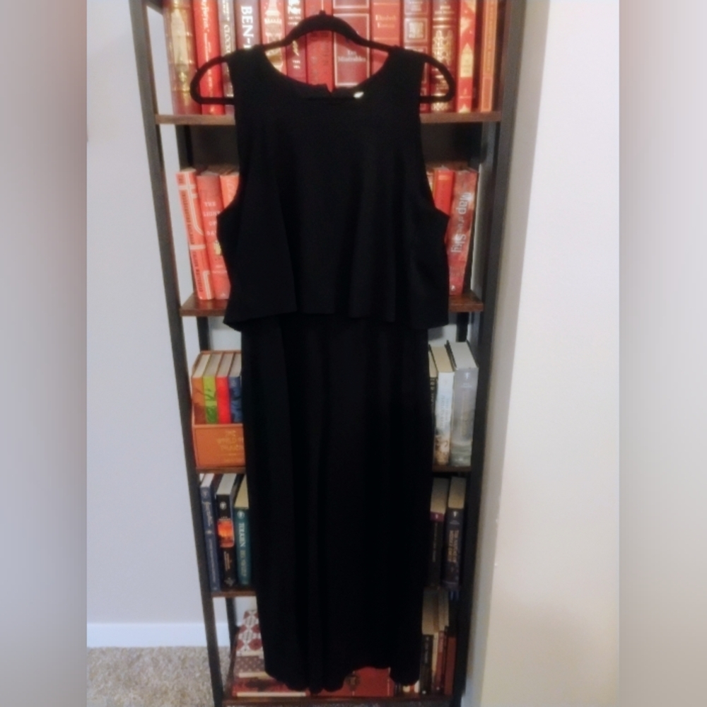 Scalloped Tailored Formal Jumpsuit